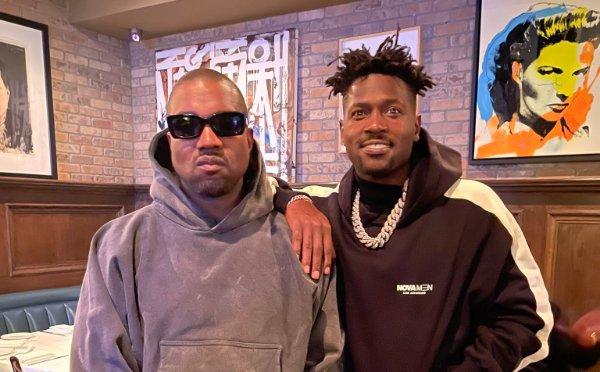 Kanye West Welcomes Antonio Brown To DONDA Sports