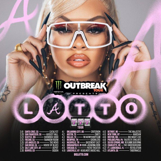 Latto Set To Go on Tour With Saucy Santana, Kali, and Asianae