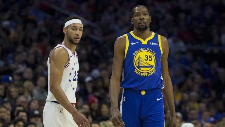 Ben Simmons & Kevin Durant Get Acquainted In Brooklyn