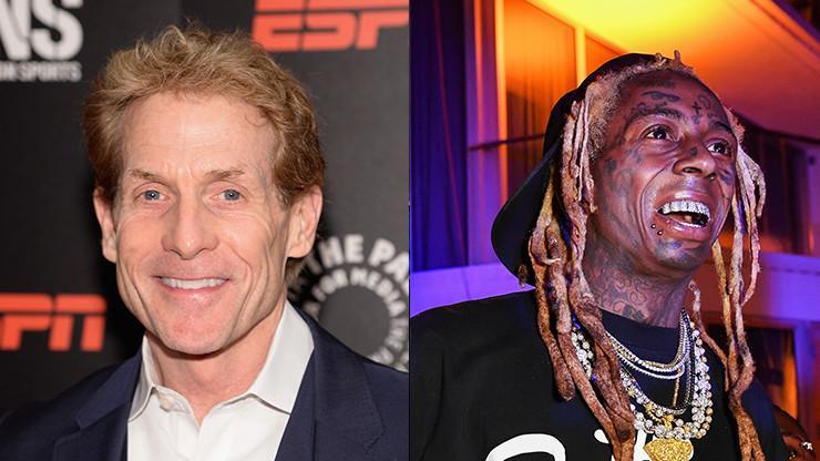 Skip Bayless Pays A Visit To Lil Wayne