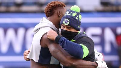 DK Metcalf Pens Emotional Farewell To Russell Wilson