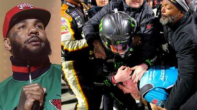 The Game Questions Why There Wasn't Outrage After Nascar Stars Come To Blows