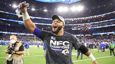 Aaron Donald Signs With Kanye West's Donda Sports: "It’s A Hell Of An Opportunity"