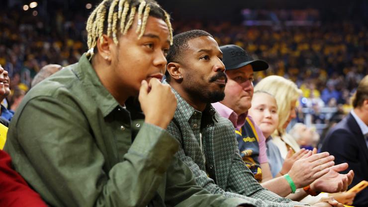 Michael B. Jordan Hits Up NBA Finals Following Lori Harvey Split