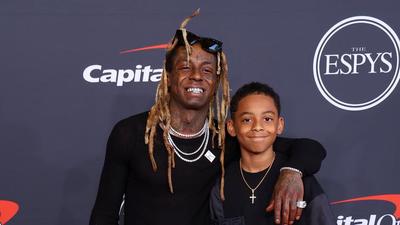 Lil Wayne & His Son Kameron Rocked Matching Outfits At The ESPYS