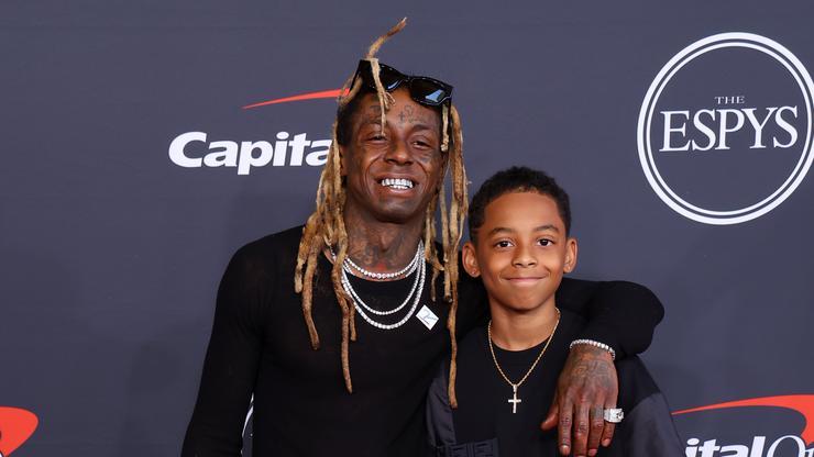 Lil Wayne & His Son Kameron Rocked Matching Outfits At The ESPYS