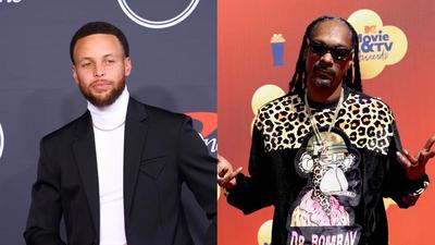 Snoop Dogg Bless Stephen Curry With A Deathrow Chain