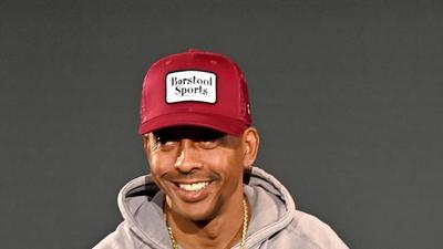 Gillie Da Kid Pretends To Cry After Winning MVP At The BIG3 Celebrity Game