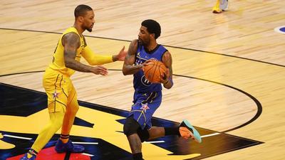 Taylor Rooks' Damian Lillard-Kyrie Irving Hot Take Leads To NBA Twitter Scrutiny