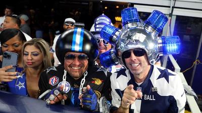 Cowboys Fans Gang Up On Defenseless Man During Bucs Blowout