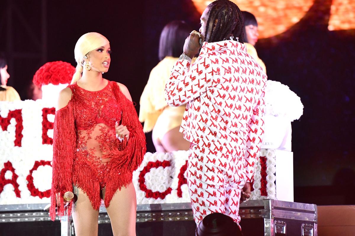 Radio DJ Jokes That Offset Surprising Cardi B On Stage Ruined His Wedding