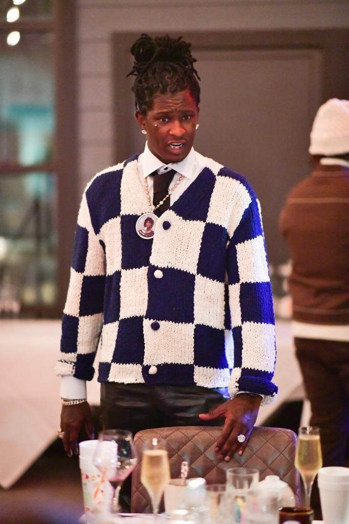 Young Thug Accused Of Receiving Drugs From Co-Defendant In Court