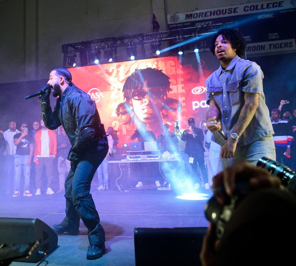 Drake & 21 Savage Reportedly Going On Summer Tour, “It’s All A Blur”