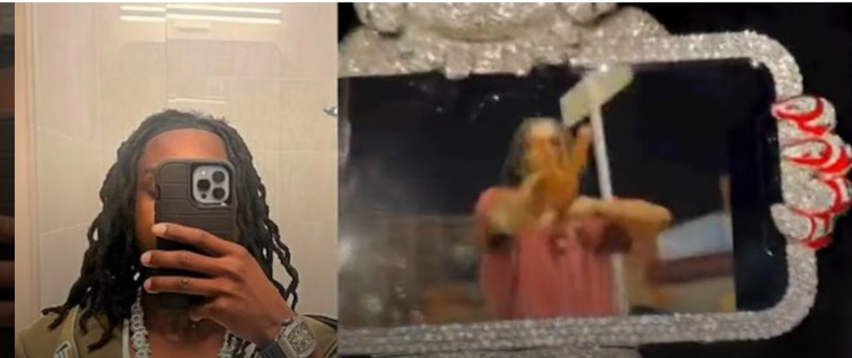 [WATCH] Polo G Shows Off The World’s First Iced Out iPhone Chain