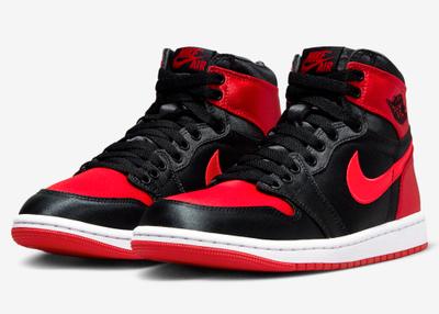 Air Jordan 1 High OG “Satin Bred” Official Photos