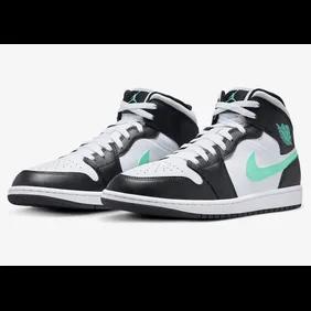 Air Jordan 1 Mid “Green Glow” Official Photos Revealed