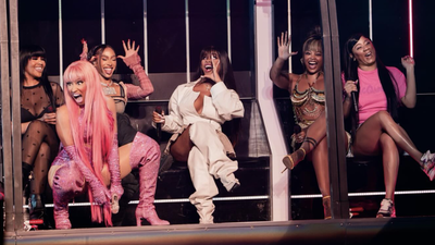 Nicki Minaj Pulls Bia, JT, Maliibu Miitch, Akbar V, Katie Got Bandz To Perform “Super Freaky Girl (Queen Mix)”