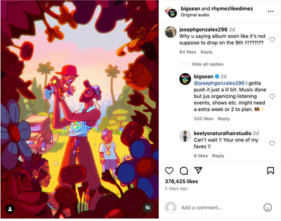 Big Sean Delays Album Days Before Its Release: “Might Need An Extra Week Or Two”