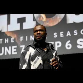 50 Cent Performs Surprise Set In Front Of Emily Ratajkowski & More For New York Fashion Week
