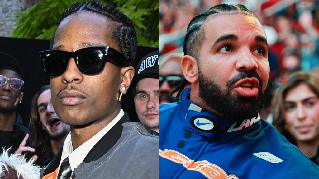 Fans Speculate A$AP Rocky Dissed Drake On New “Ruby Rosary” Track Feat. J. Cole