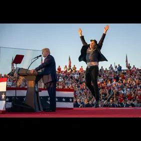 Elon Musk Declares Himself “Dark MAGA” While Jumping For Joy During Donald Trump’s Return To Pennsylvania