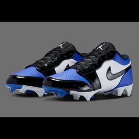 Jordan Brand Dropping Air Jordan 1 Low TD Cleat “Royal Toe” Very Soon