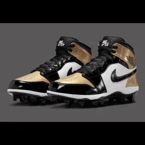 Air Jordan 1 Mid TD Cleat “Gold Toe” Is Ready For The Field