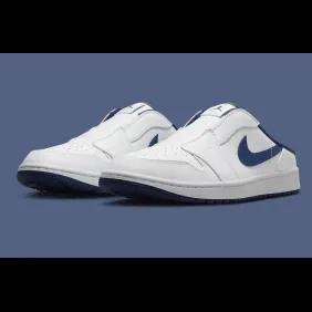 Slip Into The Air Jordan 1 Mule Golf “Metallic Navy”