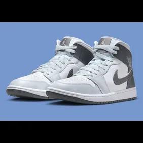 The Air Jordan 1 Mid “White/Smoke Grey” Nails The Basics