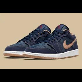 A First Look At The Air Jordan 1 Low “Denim”